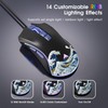 HITIME XVX Wired Gaming Mouse, 12000 DPI RGB Mouse with