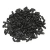 2X Miyuki Quarter Tila Beads, 7.2g Tubes, Matte Black (15g