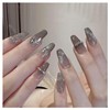 Lwenjing Nail Tips, 24 Pieces, 3D Nail Tips, Handmade Nail