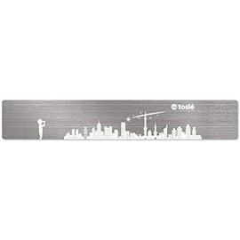 Tosuree Flat Magnet, Night View Stainless Steel, White, Bath, Kitchen, Hanging Storage, Magnets, 34 Types