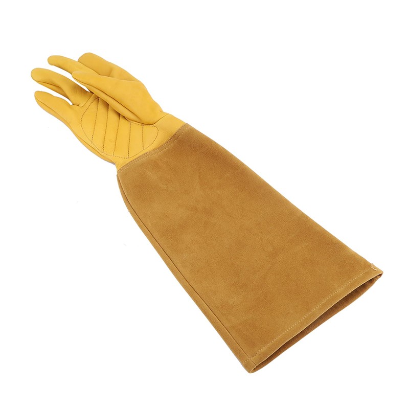 Professional Gardening Gloves Rose Pruning Gardening Leather Gloves Wearproof Puncture