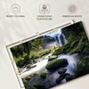 ElephantStock - Waterfall In Forest Wall Art - Horizontal Canvas
