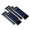 sourcing map 5Pcs 1V 50mA Poly Mini Solar Panel Modul