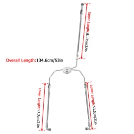 XR Road Glide 16"-18" Handlebar Stainless Steel Brake Line Kit For Harley Non-ABS