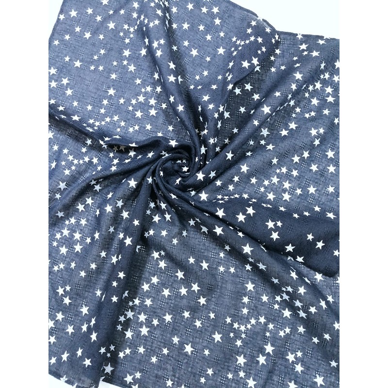 Shanlin Pañuelos cuadrados de algodón unisex de 24 x 24