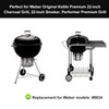 8834 Cast Iron Griddle for Weber Gourmet BBQ System Sear
