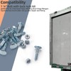 20 Pack 1 1/4" Carriage Bolt & Nut Kit for