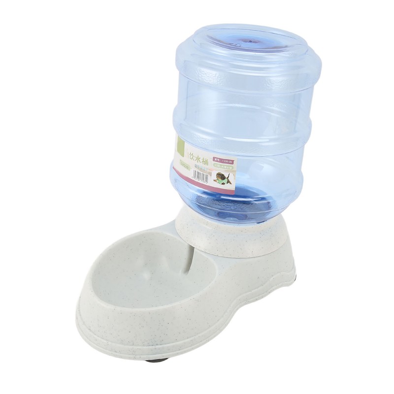 Pet Water Dispenser Gravity Refill Leakage Proof Clear Automatic Dog