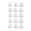 15pcs Hearing Amplifier Eartip 2 Layers Detachable Silicone Hearing Amplifier