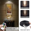 HAMVIDNE LED Spotlight, Battery Powered Picture Lights, Uplighting Indoor, Puck
