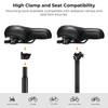 YOUNGDO Ultra Comfortable Bike Saddle, Ergonomic Design, Hollow Design, Double