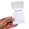 Zelica Magnetic Business Card To-Do List Notepads | Refrigerator Magnet