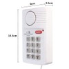 Yuemsh Loud Wireless Door Alarm Security Pin Panic Keypad for