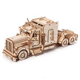 Little Story Wooden Puzzle 3D Educational Do It Self for Children Adults Collectible (Truck)