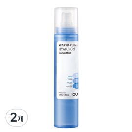 IOU Hyaluronic Acid Moisture Mist Facial Mist, 2, 120ml / 아이오유 히알루론산 수분미스트 얼굴미스트, 2개, 120ml