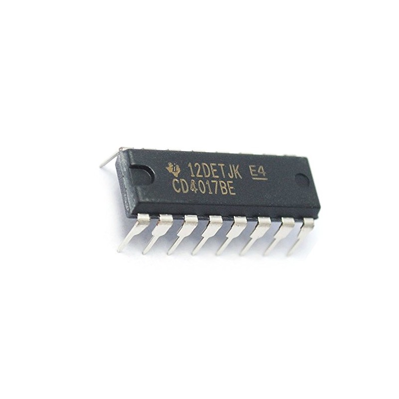 Texas Instruments CD4017BE CD4017 CMOS Decade Counter with 10 Decoded
