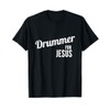 Drummer for Jesus, Christian Script Drumming T-Shirt