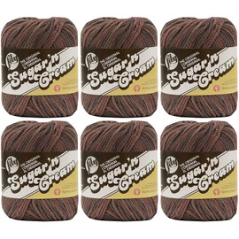 Lily 102002-2013 Sugar'n Cream Yarn - Ombres - Terra Firma