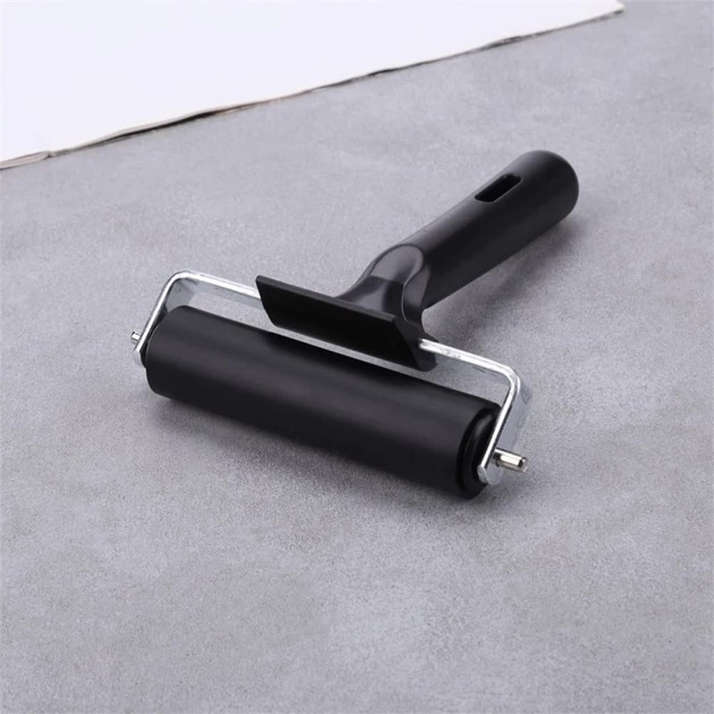SagaSave Rubber Brayer Roller Rubber Printmaking Roller for Stamping, Ink