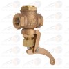 DUCO® 1/2" BRONZE WHISTLE VALVE (200 WSP), FOR STEAM, OIL
