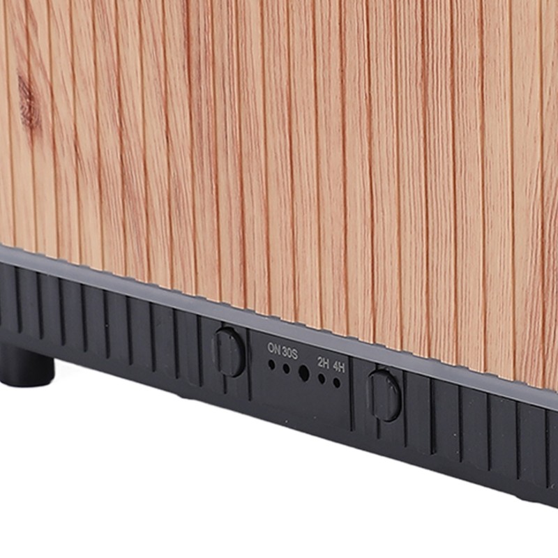 Flame Aroma Diffuser 200ml Woodgrain Model Nano Atomized Humidification Flame