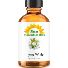 Sun Essential Oils 4oz - Thyme Essential Oil - 4 Fluid Ounces