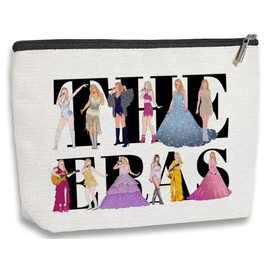 TOOMCYD Music Singer Makeup Bag, Music Lovers Gifts for Women, Friendship Gifts for Women Friends Sister, Birthday Christmas Gifts Party Favors