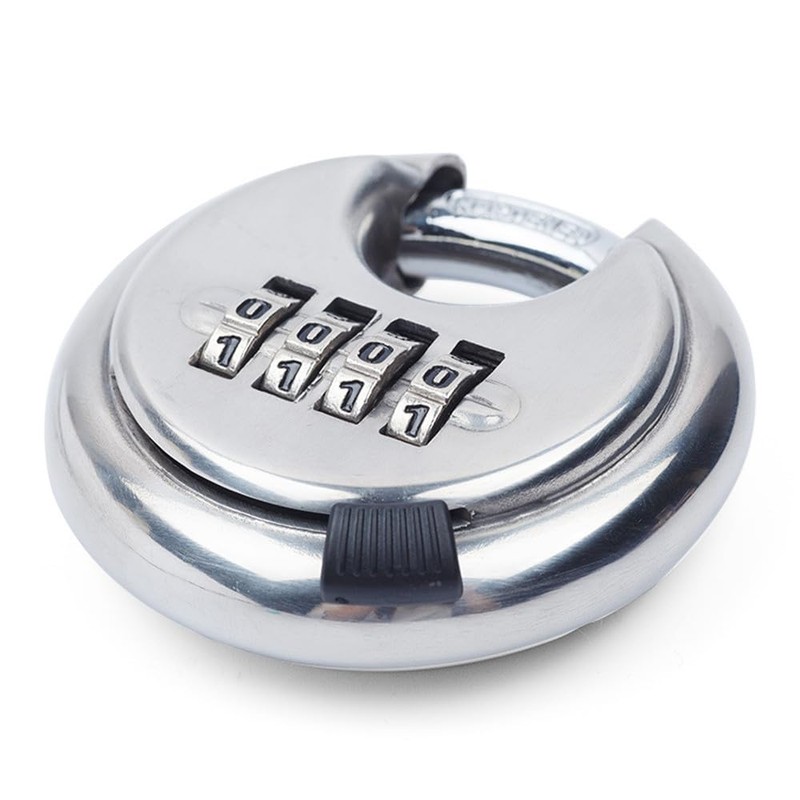 DIGIFLEX Heavy Duty Combination DISC Padlock - 4-Digit Security for