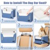 PETSFIT Small Dog Car Seat, Puppy Portable Dog Booster seat