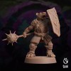 Arcane Minis Capybara Paladin Pose 1 | Arcane Minis |