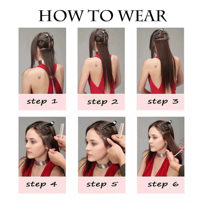 Dreauto Peluca De Pelo Largo Y Rizado Para Mujer 6