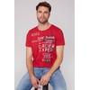 Camp David Men's T-shirt with print in used look, Flight