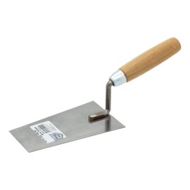 Jung Product 20000360 Trowel Set 3-Piece Rustproof with Natural Wood Handle (Including Trowel, Tyrolean Trowel, Bernese Cleaning Trowel, Steel)