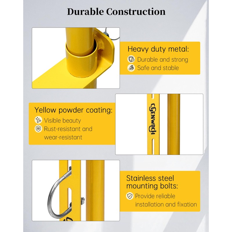 Roof Hatches Ladder Safety Post, Lengthen Hatch Ladder Hand Assist