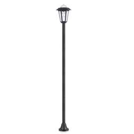 Kemeco Solar Lamp Post Light, ST6261SS4 Outdoor Waterproof 2 Modes Solar Powered Decorative Floor Lamp for Garden Patio Street Driveway Backyard Pathway