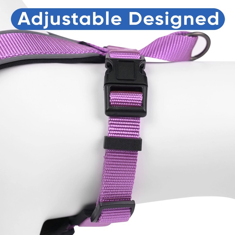 Pawtitas Reflective Dog Harness Padded Dog Harness Provides Comfort Control