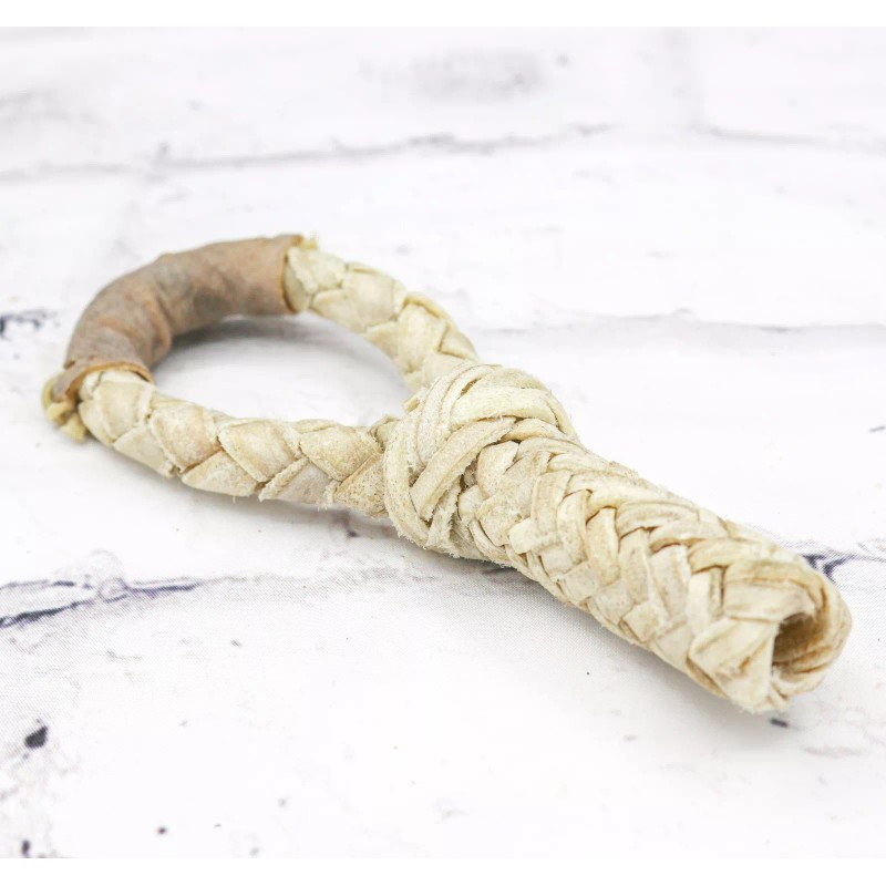 M-Royal Saddles Charro Natural Rawhide Rope Soga Lariat Hondilla