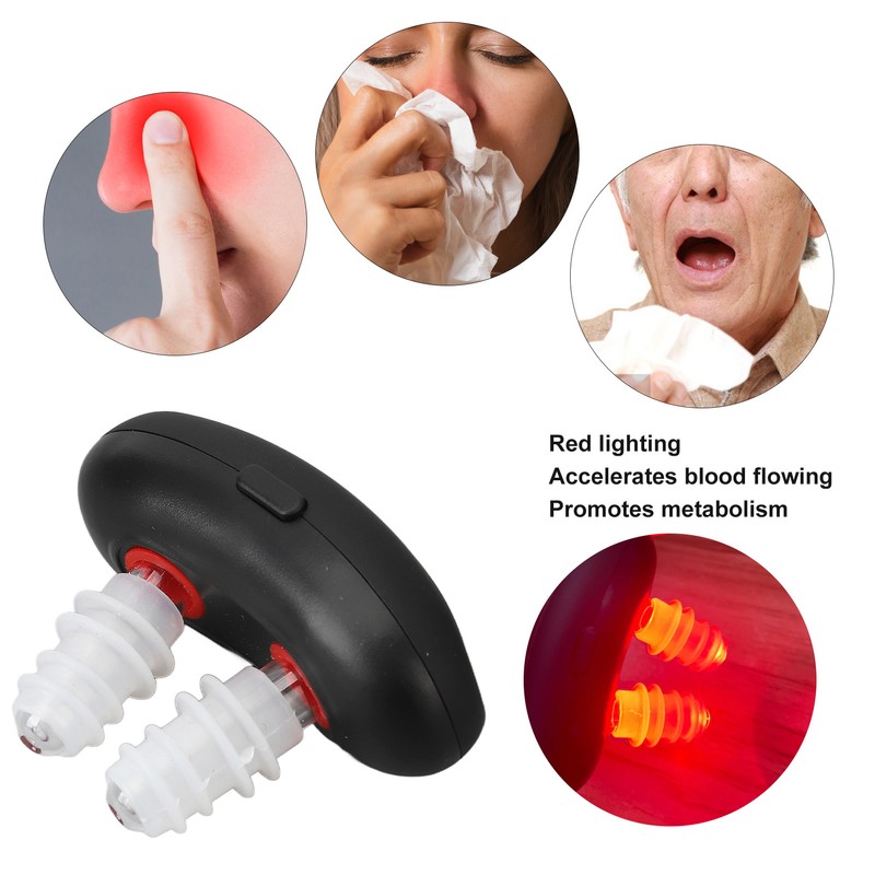 Rhinitis Machine Red Lighting Reduce Desecretion Nose Sinusitis Device for