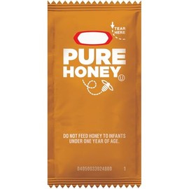 Honey Lover’s Gift Pack – 50 Individual Packets of Pure Honey – Perfect for Tea, Coffee, Travel, and Snacking
