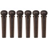SCUD Bridge Pin, Ebony, 6P F-3605