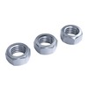 Pack of 50 Hexagon Nuts - M4 - Rust-Proof Galvanised