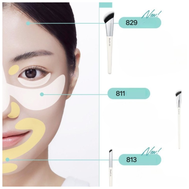 FILLIMILLI Skin & Spot Corrector Brush Duo 829/813 with Brush