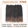 Beyond Beauty Passion Twist Hair 24 Inch 6 Packs Water