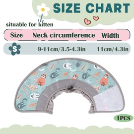 ZKFSIE Soft Cat Cone Collar - Recovery Collar for Cats to Stop Licking, Post-Surgery Protection, Skin Care, and Behavior Correction for Kittens & Adult Cats