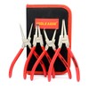 TOOLEAGUE 4 Pcs Snap Ring Pliers Set, Circlip Pliers, 7