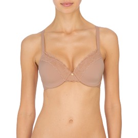 Natori Women's Refined Contour Underwire Bra with Lace and Cool-Touch 7313219, Matte, 36B