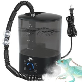 CAVACHEW 4L Reptile Humidifier Fogger Top Fill, Automatic Misting System for Reptiles, Adjustable Fogging, Leak-Proof, Timing Terrarium Mister Tank Humidifier for Snake Chameleon Frog Hermit Crab