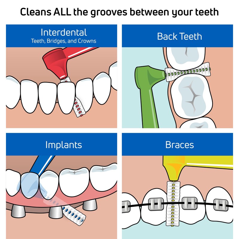 Tepe Interdental Brushes Orange 0.45mm 25 Pack