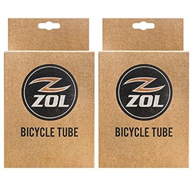 Zol Bicycle Bike Inner Tube 20" x1 3/8 Presta Valve 48mm Valve (2)