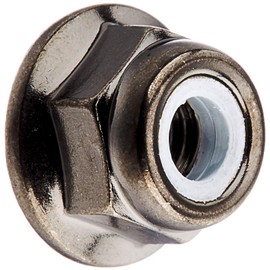 Tamiya OP.1642 4mm Flange Lock Nut (Black) 8pcs 54642